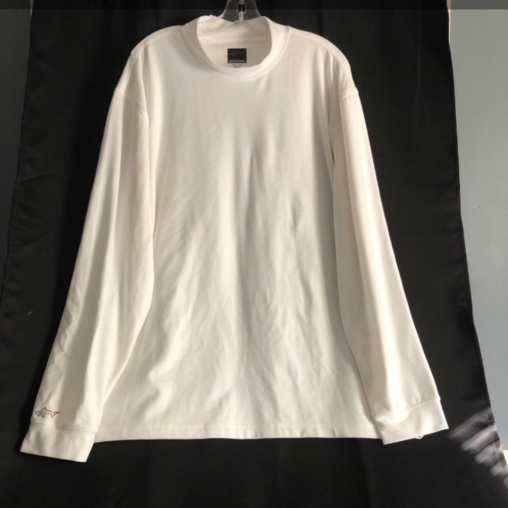 Nautica white long sleeve/turtle neck men’s shirt.